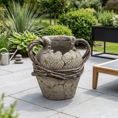 Enchanted Grecian Style Urn Pot Planter (1/2)