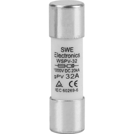 IluminaShop - Fusible 10x38mm 1000V DC 10A 10A
