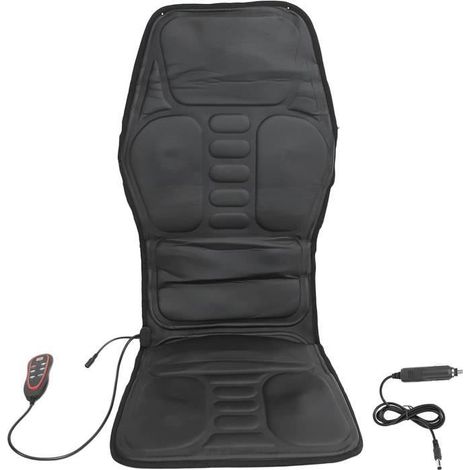 Tapis de Massage Complet du Corps 9 Modes avec Chaleur Tapis de Sige de Massage Chauffant lectrique Coussin de Massage147
