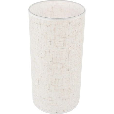 Abat-jour cylindrique pour lampe sur pied, culot E27. Accessoire d'éclairage pour lampadaire.