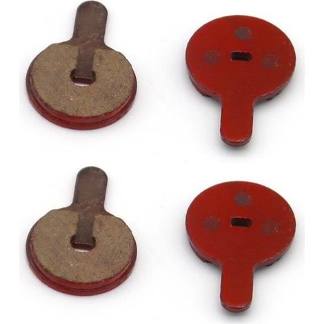 Plaquettes de frein à disque en résine pour trottinette électrique,2 paires pour Kugoo G2 Pro Scooter plaques de Friction (1/4)
