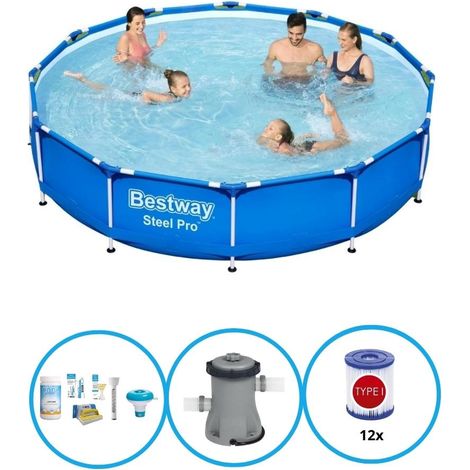 Bestway Steel Pro Rund - 366x76 cm - 5-teilig S22750 (1/5)