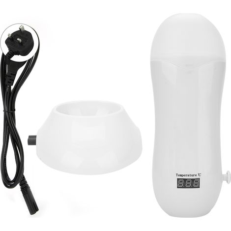 Réchauffeur de cire dépilatoire 40W, température réglable, machine électrique portative d'épilation, blanc, fiche UK, 220V (1/5)