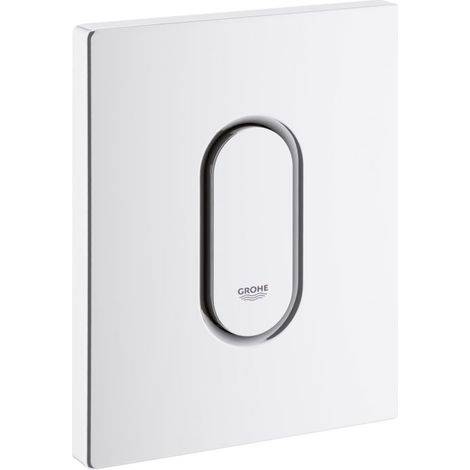 GROHE 38857SH0 Plaque de commande pour urinoir Arena Cosmopolitan 38857 FMS pour commande manuelle blanc alpine (1/3)