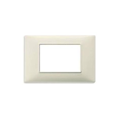 Vimar Plana placa 3 modulos color beige 14653.03