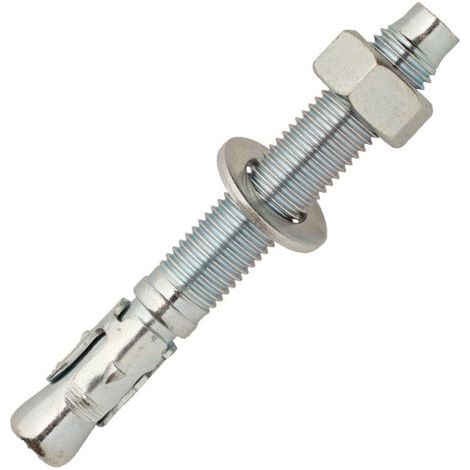 DEESSE SHOP-Boîte 6 Goujons d'ancrage acier zingué M12 x 120 x 40 mm -12X120 - RWGoujon à expansion