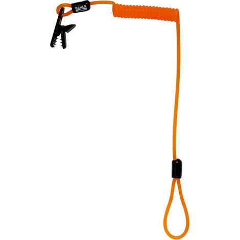 Lanyard Bahco high visibility strap clip plástico espiral (1/3)