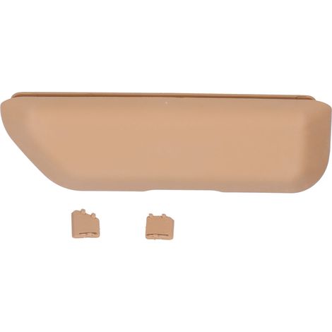 Boîte à lunettes pour Porsche Cayenne 2011-2017 Toivize beige ABS mousse, support rangement conducteur (1/5)