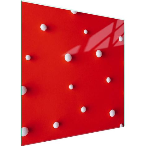 Piastra protettiva in vetro per piano cottura 50x52 Fantasia (1/5)