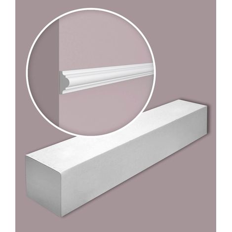 NMC WL1-box WALLSTYL Noel Marquet 1 caja 49 piezas Moldura para pared diseño atemporal clásico blanco 98 m