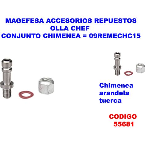 MAGEFESA Chef Pot Set Camino 09 Rivettato 15