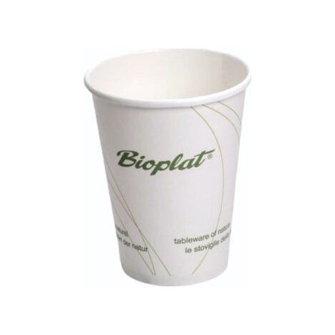 Verre jetable Bioplat 300 ml - 50 pièces - Ecobioshopping