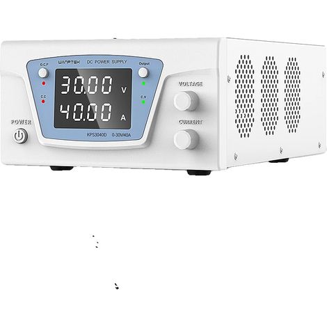 Alimentation, Tension Réglable, Haute Capacité de Courant, KPS3040D 30V 40A (1/2)