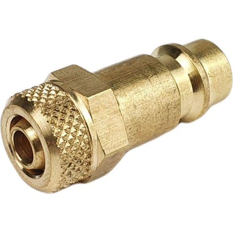 Connecteur d'embrayage avec raccord de tuyau 8 x 6 mm (avec écrou) (1/5)