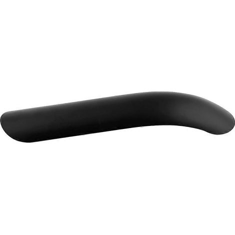Protection thermique en acier pour motos, cache-pot d'échappement courbé pour Honda, noir