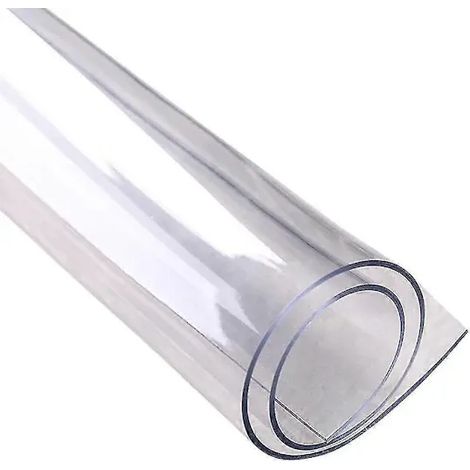 Wasserdichte, transparente PVC-Tischdecke, transparente Tischunterlage, Schutzmatte (1/4)