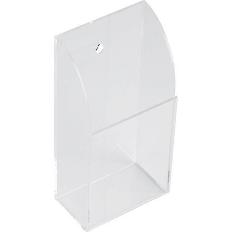SABIR Transparente Acryl-Wandaufbewahrungsbox für Klimaanlagen-Fernbedienung (1 Stück). (1/5)