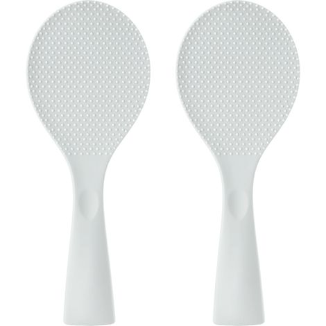 Rice Paddle - Vertical Standing Design - Non-Stick Rice Spoon - For Sushi Rice Sticky Foods - 1 Piece (1/5)