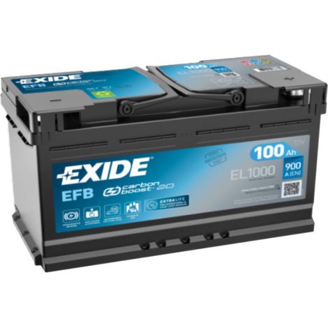 Batería de Coche Tudor 100Ah EFB EL1000 START/STOP
