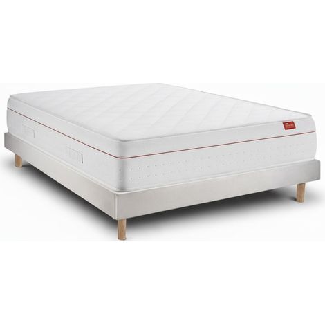 Conjunto Sommier Colchão - Deluxe Ortopédico e Milano Cement