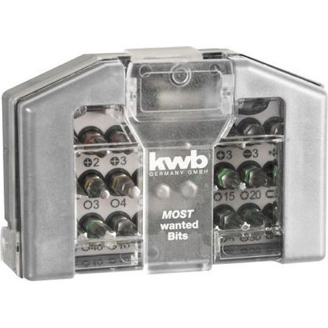 Jeu de 32 embouts de vissage - KWB by Einhell (1/2)