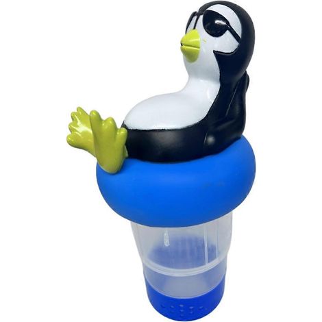 Intelligenter, schwimmender Chlorspender für Schwimmbäder, großes Fassungsvermögen, Chlorfilter (1/5)