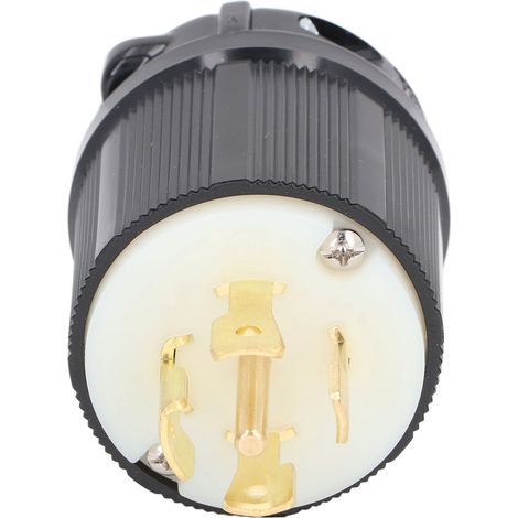 Prise de verrouillage de générateur 4 broches 5 noyaux 30A 120/208V adaptateur universel de verrouillage par torsion L21-30P pour équipement de machine (1/5)