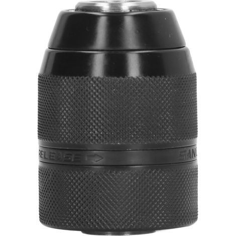 Mandrin de perçage auto-serrant sans clé, tige 1/2-20UNF, serrage 2-13mm, adaptateur à changement rapide pour perceuse (1/5)