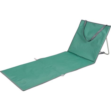 Matelas de plage vert 158x51x45cm (1/3)
