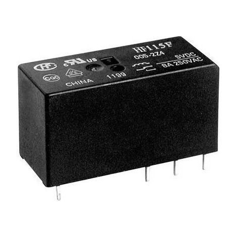 Hongfa HF115F/005-1ZS3B(610) Relais pour circuits imprimés 5 V/DC 16 A 1 inverseur (RT) 1 pc(s) X50357 (1/2)
