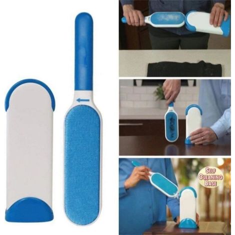 Brosse à poils - QN - Fur Wizard - Réutilisable - Autonettoyante - Pour chien moyen (1/4)