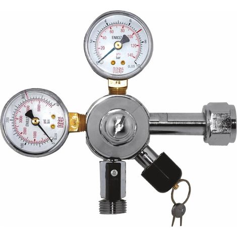 Druckminderer, Druckregler, Druckreduzierventil - CO2 für AFG 7bar, 1-leitig, Gewinde: Gewinde 1/2 (1/5)