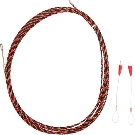 Elektrischer Kabelzieher, Einfädelhilfe für Elektriker mit 2 Kabelbindern, 30 m (1/5)