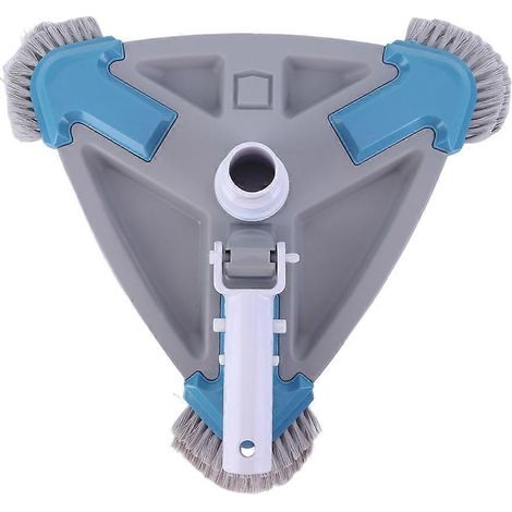 Tête d'aspirateur de piscine triangulaire, brosse de nettoyage, outil de nettoyage de piscine (1/5)