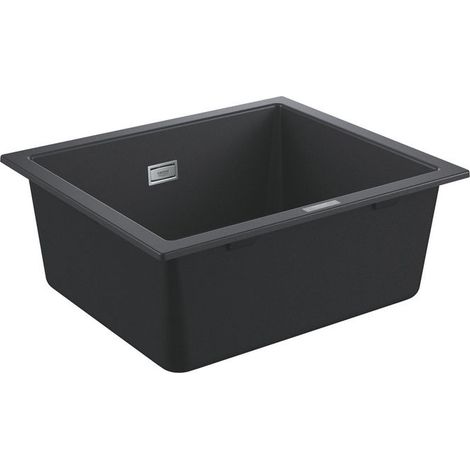 Grohe - Lavello composito K700 con sistema di scarico, 53x46 cm, granito nero 31654AP0