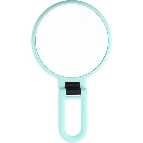Miroir Grossissant De Miroir De Maquillage 2 Faces Pliable Avec Trou De Suspension X5 (1/5)