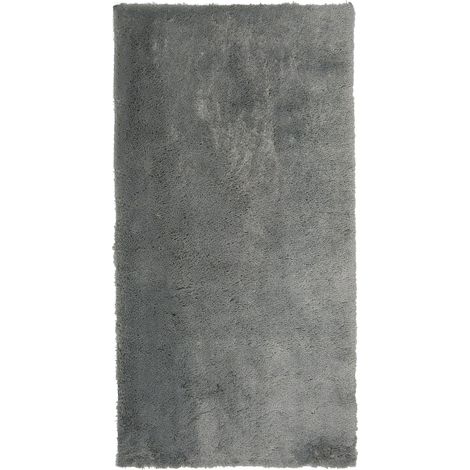 Zottelteppich EVREN Hellgrau 80 x 150 cm