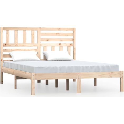 Maison Exclusive - Letto senza Materasso 120x190 cm in Legno Massello di Pino