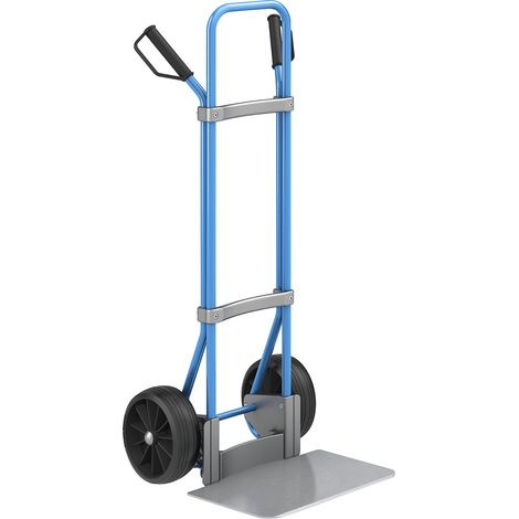 eurokraft pro, Diable, bleu, l x p bavette 450 x 350 mm,