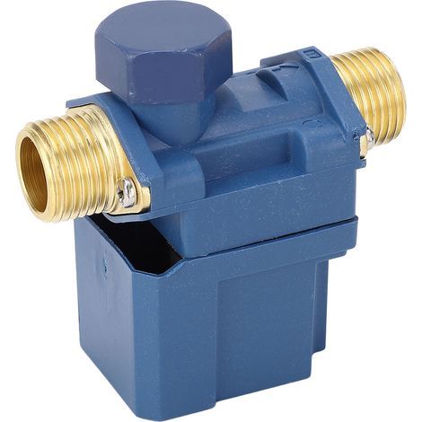 12-V-Gleichstrom-Magnetventil, G1/2-Außengewinde, Wassereinlass-Durchflussschalter für Spender, Waschmaschine, kurze Öffnung (1/5)