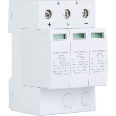 Dispositivo di protezione 3P 20 KA, scaricatore di sovratensione fotovoltaico ad alta precisione (3p20ka)