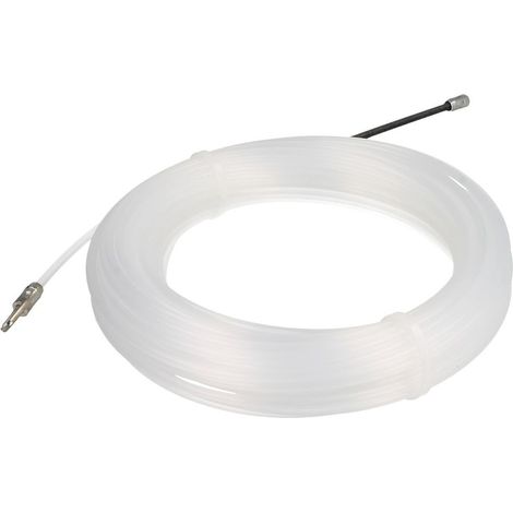 Tire-fil 15 m avec anneau/ressort diamètre 3 mm nylon