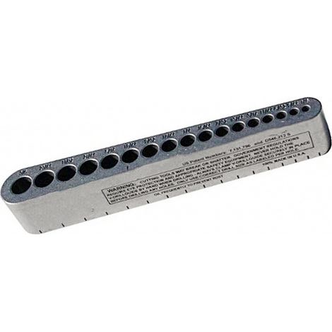 Multifunktionale, handgeführte V-Nut-Bohrschablone für ebene Oberflächen, Rohre, Stangen und unregelmäßige Objekte (1/5)