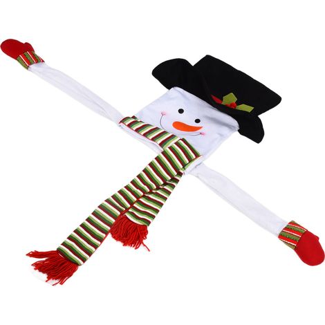 Bonhomme de Neige Ornement de Sapin de Noël, Décoration de Noël pour la Maison (1/5)