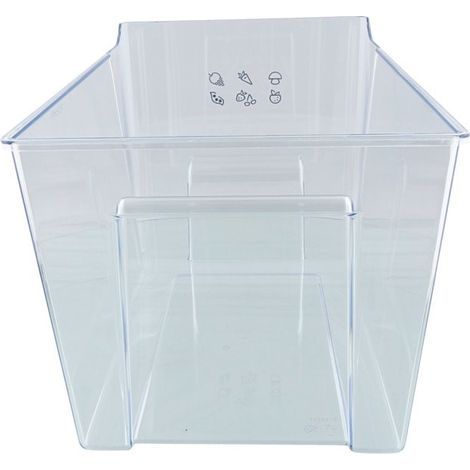 Bac a legumes imprime (24,9 x 24,4 cm) pour refrigerateur Electrolux, Faure, Zanussi - 2426354037 (1/2)