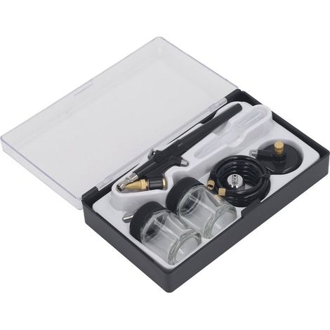 Kit d'aérographe sans Fil, Pot à Action Unique, Mini Petit pour Modèle de Couleur de Peinture en Aérosol, Plante en Pot Miniature, Accessoire de Jardin Féerique (1/5)