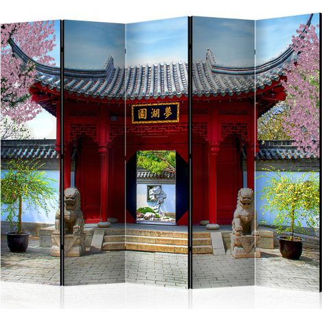 Paravent 5 Volets "Chinese Botanical Garden of Montreal" 172x225cm (1/2)