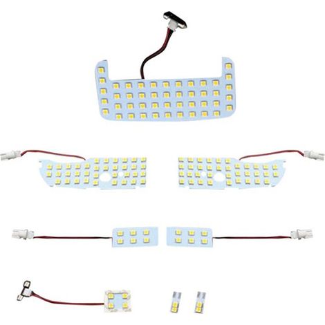Un kit de iluminación ambiental de 8 LED para el Toyota Prius series 30 y 40, perfecto para leer y decorar.