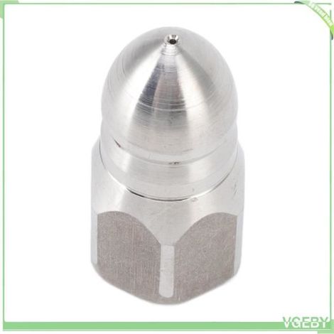 Buse de pulvérisation - VGEBY - Acier inoxydable 304 - Nettoyage tuyaux - Résistant à la corrosion - 28g (1/4)