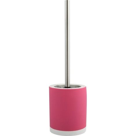 Brosse wc avec support Céramique Cagliari Rose MSV (1/2)